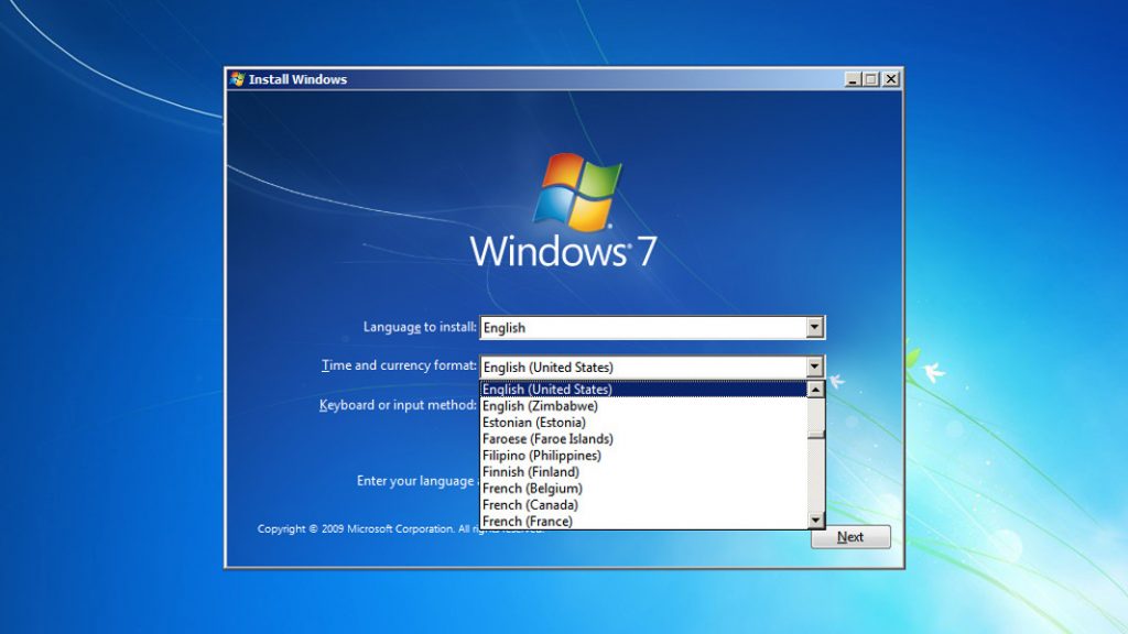 Windows 7 setup download for laptop